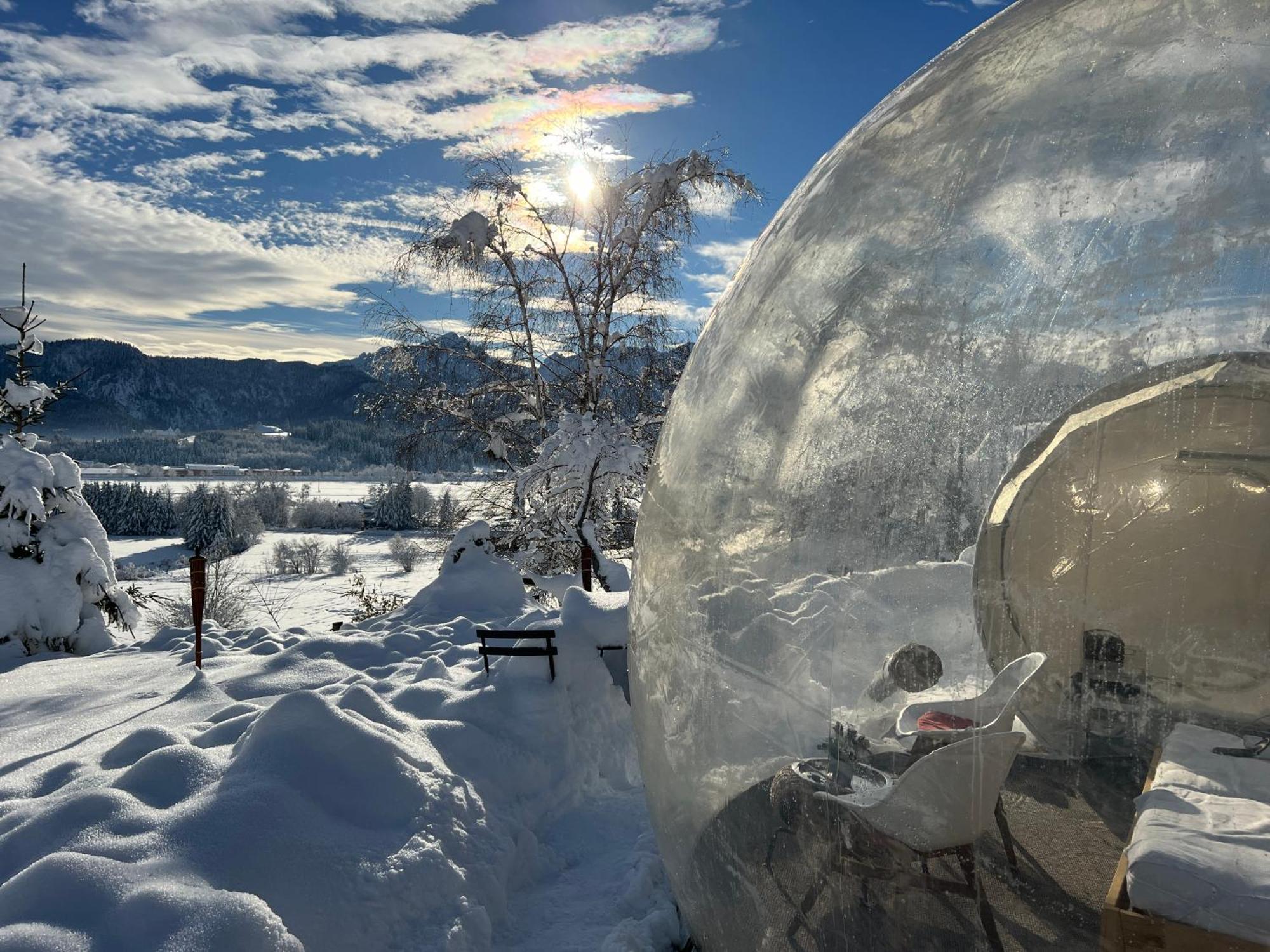 Bubble Tent Fuessen Im Allgaeu エクステリア 写真