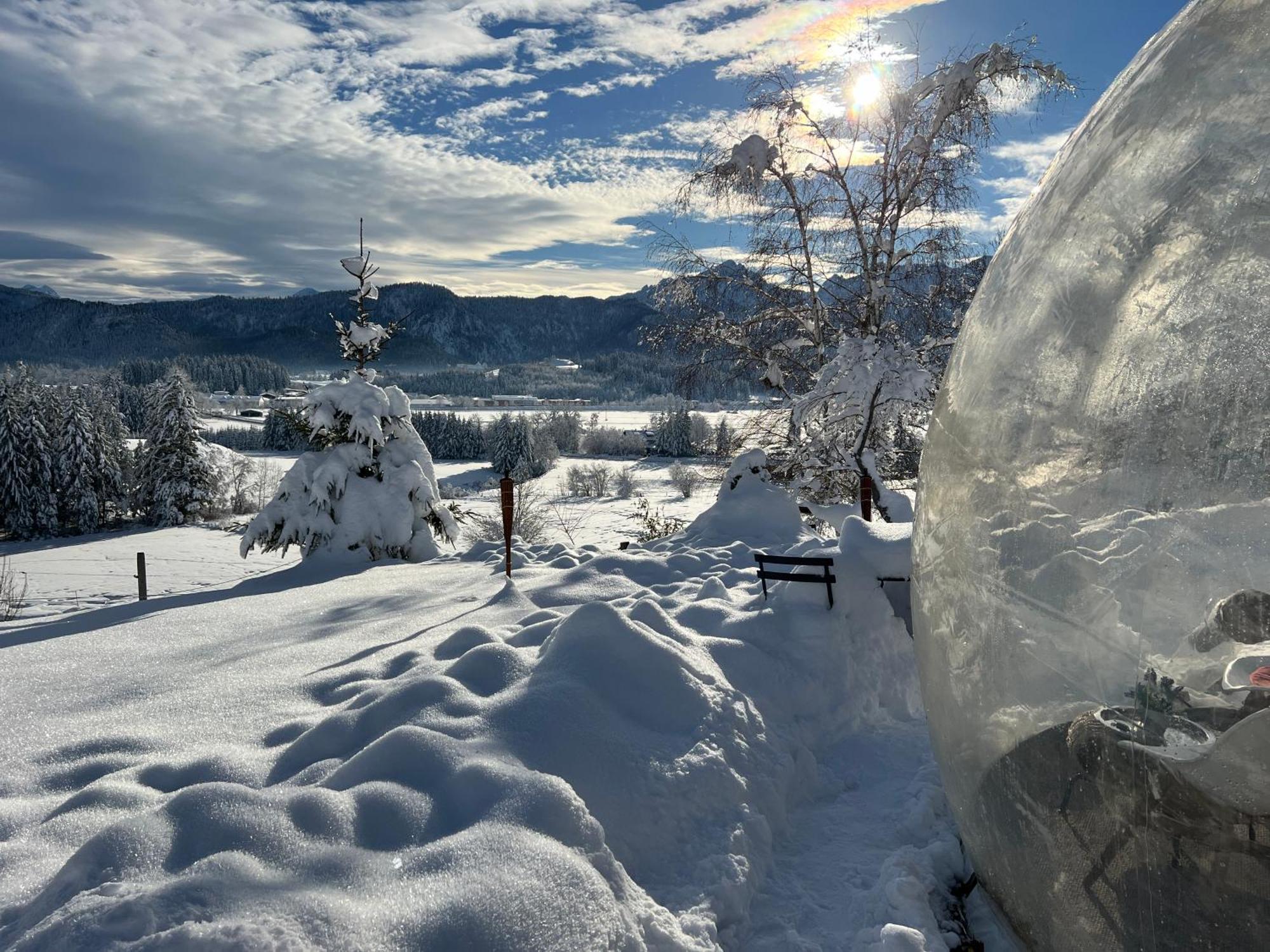 Bubble Tent Fuessen Im Allgaeu エクステリア 写真