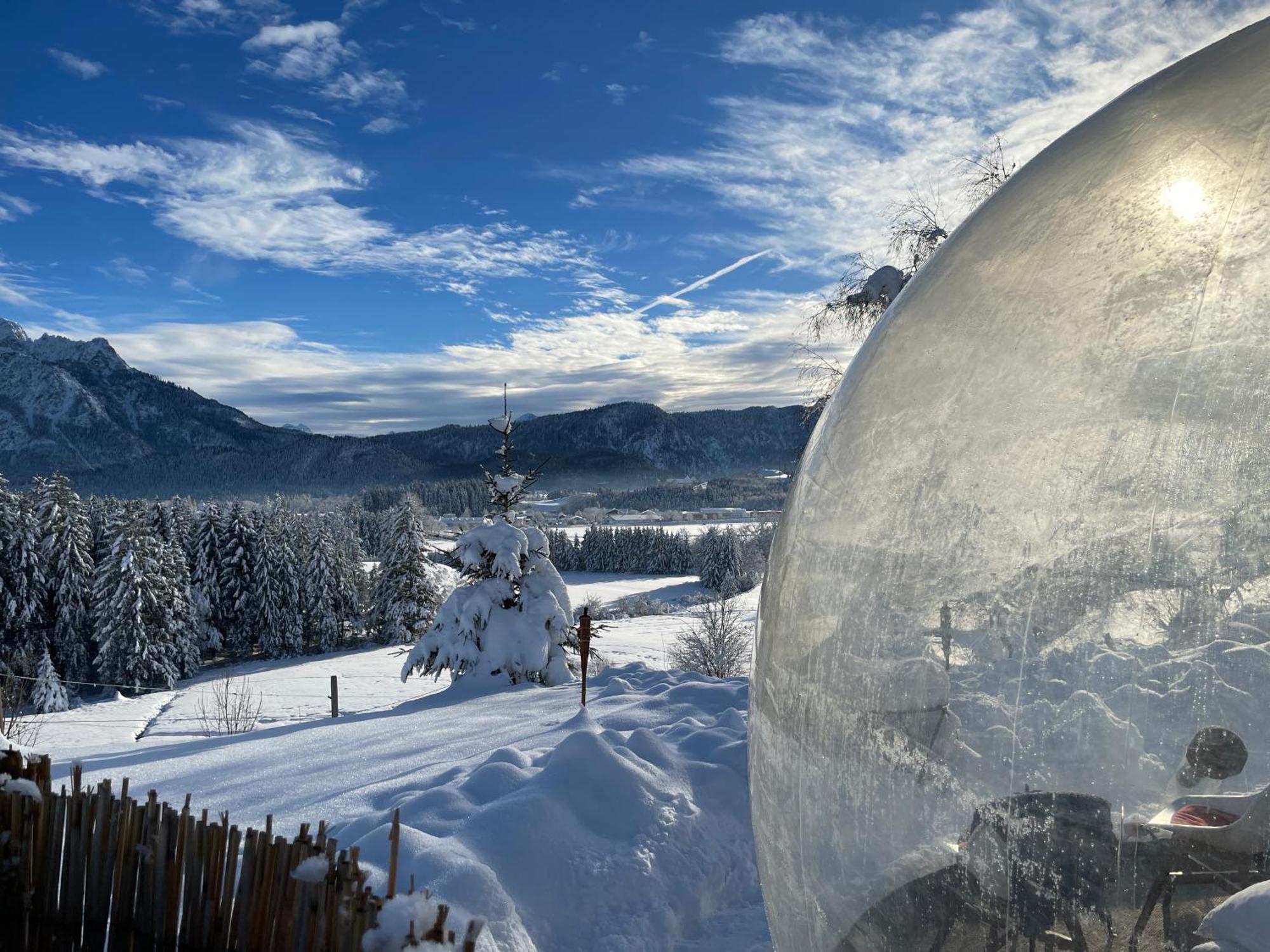 Bubble Tent Fuessen Im Allgaeu エクステリア 写真