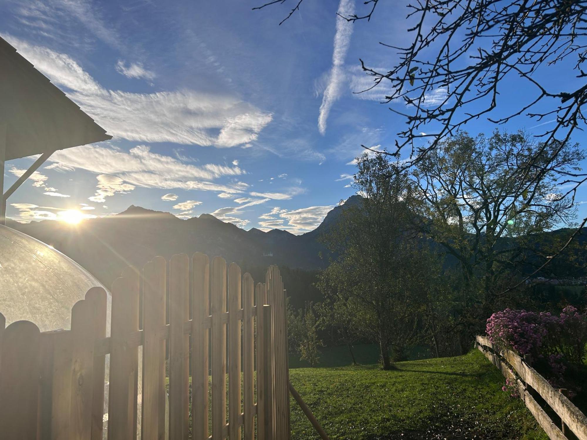 Bubble Tent Fuessen Im Allgaeu エクステリア 写真